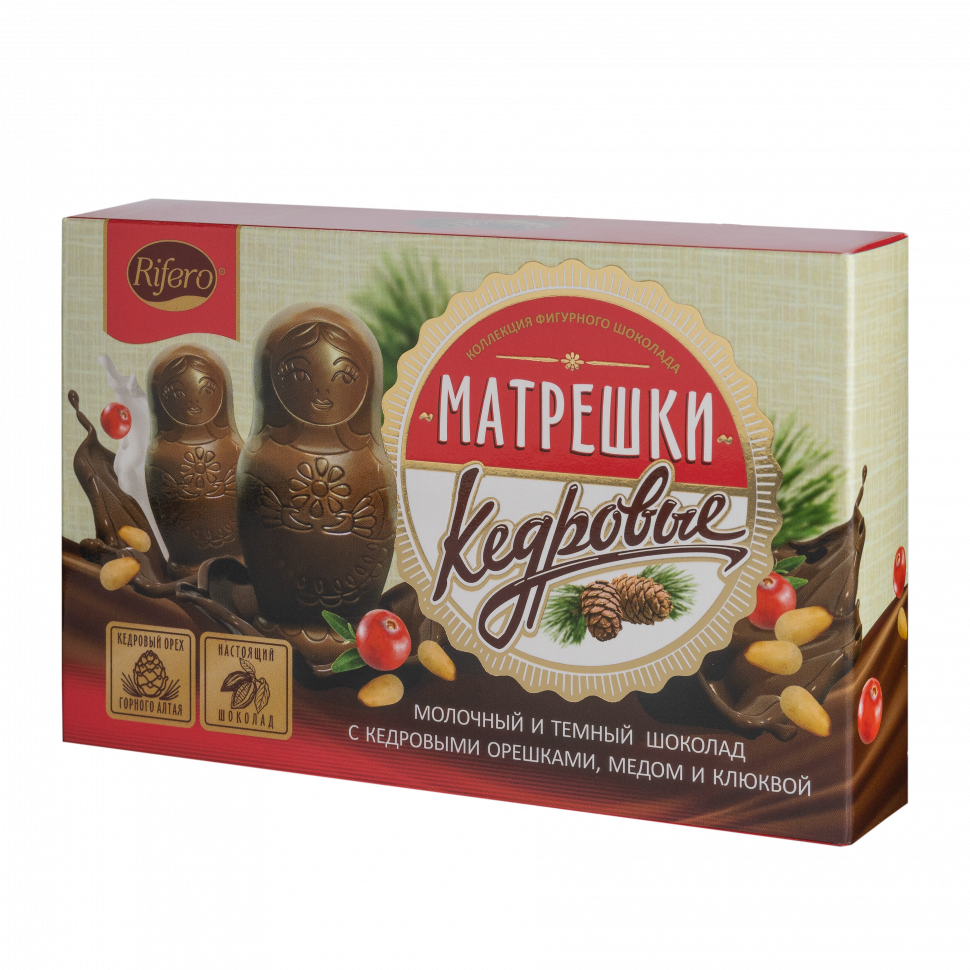  Риф и ко Конфеты "Матрёшки кедровые" 100г           в Саранске