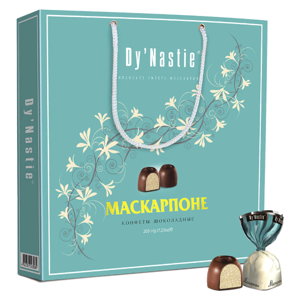 №3 Династия Сумка 170г Конфеты "Маскапроне" в Саранске
